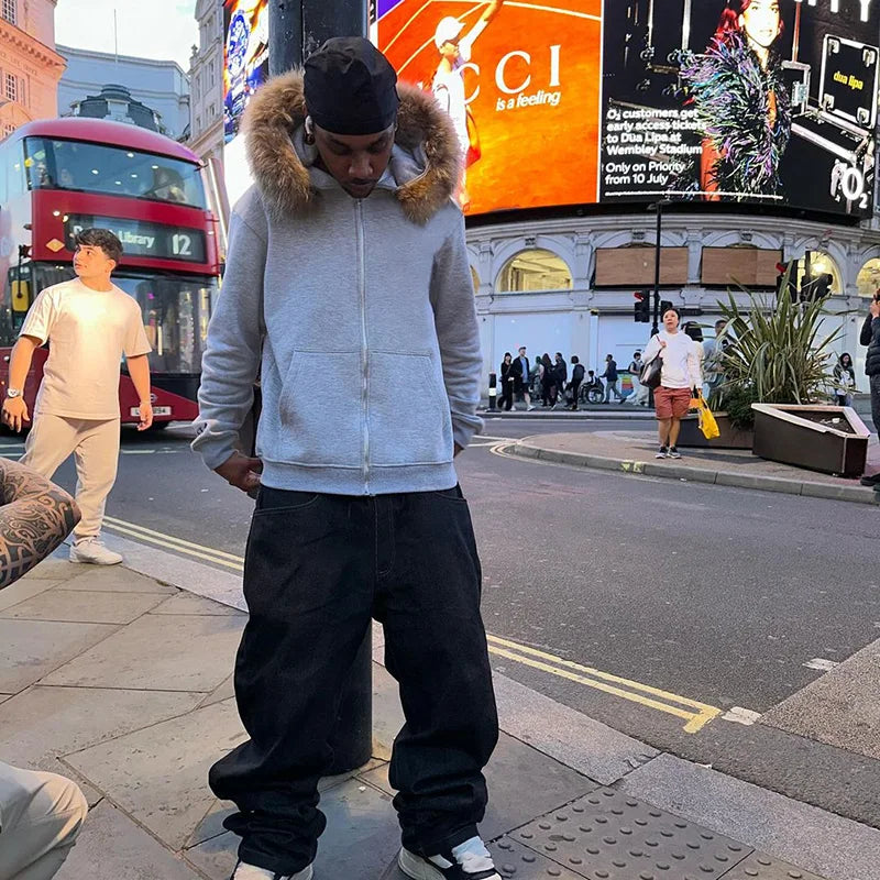 I AM NEXT ZIP HOODIE FUTRO